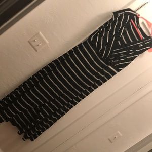 Torrid striped maxi dress